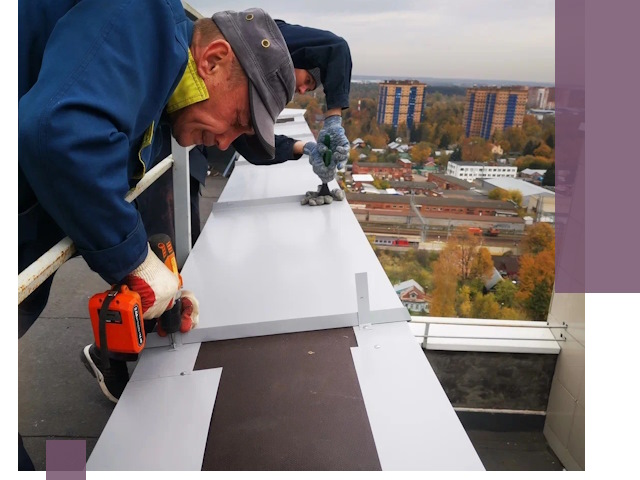 Монтаж парапетов в Михайловке — установка прочных металлических ограждений