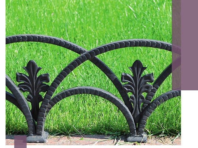 Декоративные металлические бордюры под ключ в Михайловке