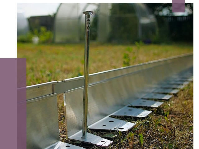 Металлические бордюры для газона в Михайловке от 4270 руб. | ПРОЛЁТ-Мхл