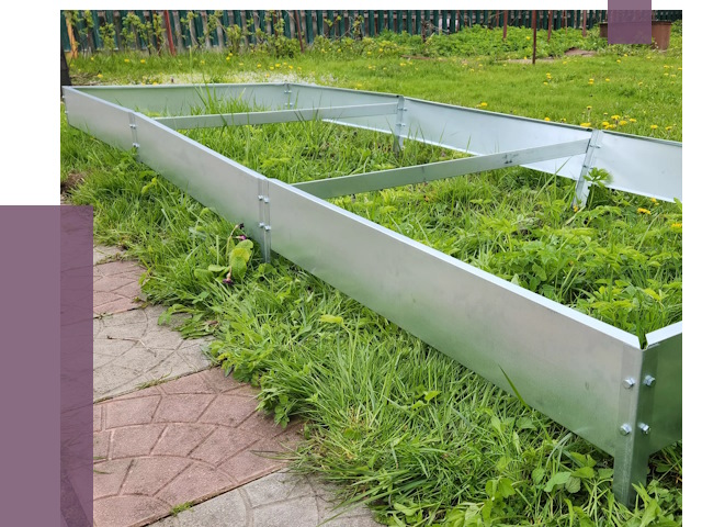Металлические бордюры для грядок в Михайловке от 1779 руб. 