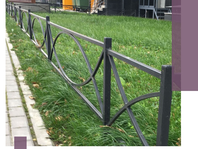 Газонные ограждения из металла в Михайловке — монтаж и продажа