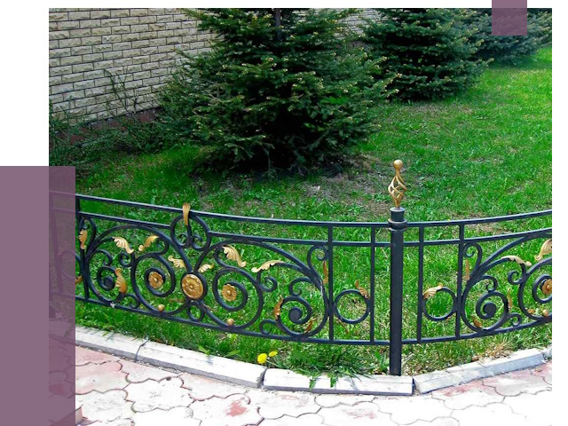Кованые газонные ограждения в Михайловке от 7574 руб. — ПРОЛЁТ-Мхл