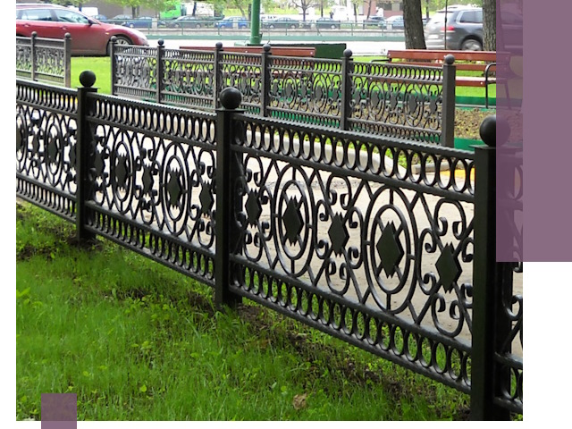 Секционные газонные ограждения под ключ в Михайловке