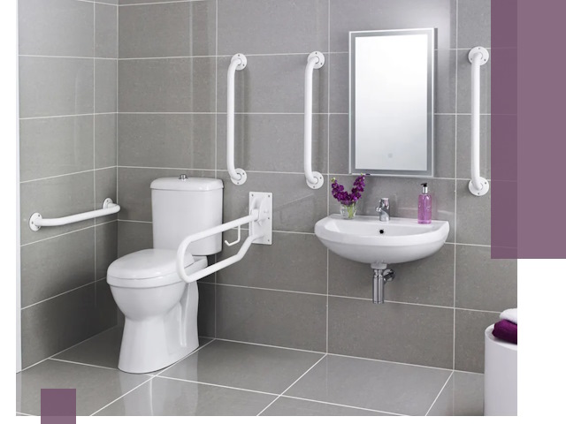 Поручни для санузлов в Михайловке: установка, ремонт и монтаж